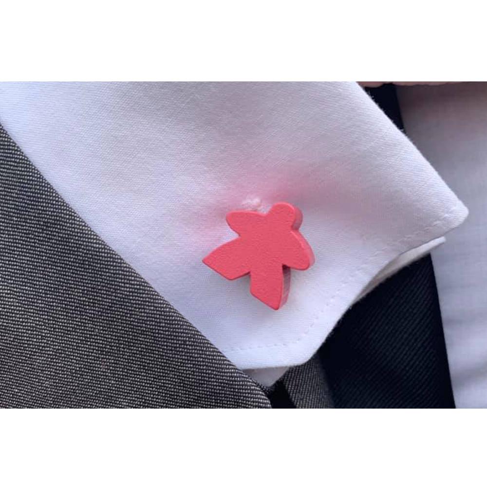 Pink Meeple Cufflinks