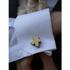 Metallic Gold Meeple Cufflinks - thumbnail image 1