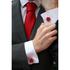 Red Meeple Cufflinks - thumbnail image 2